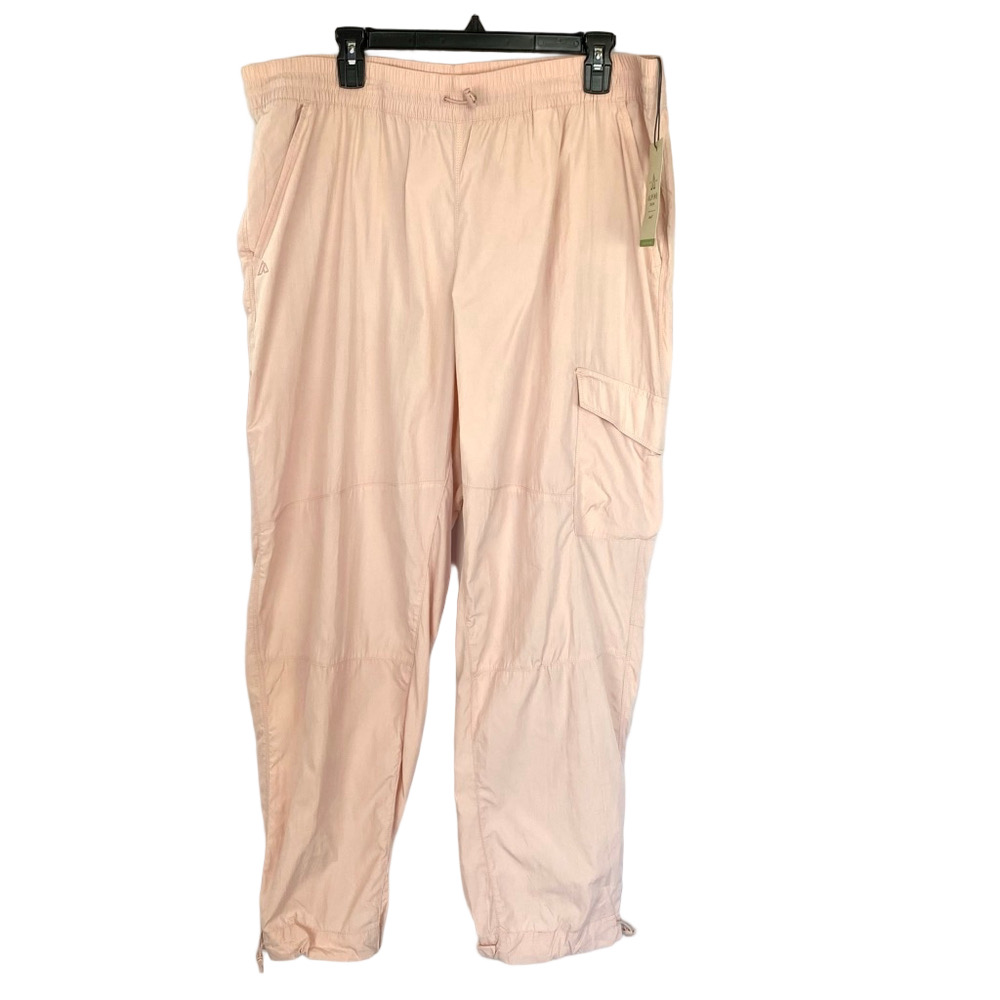 NWT New Alpine Design Cargo Women's 2X  Pant Joggers Peach Pink